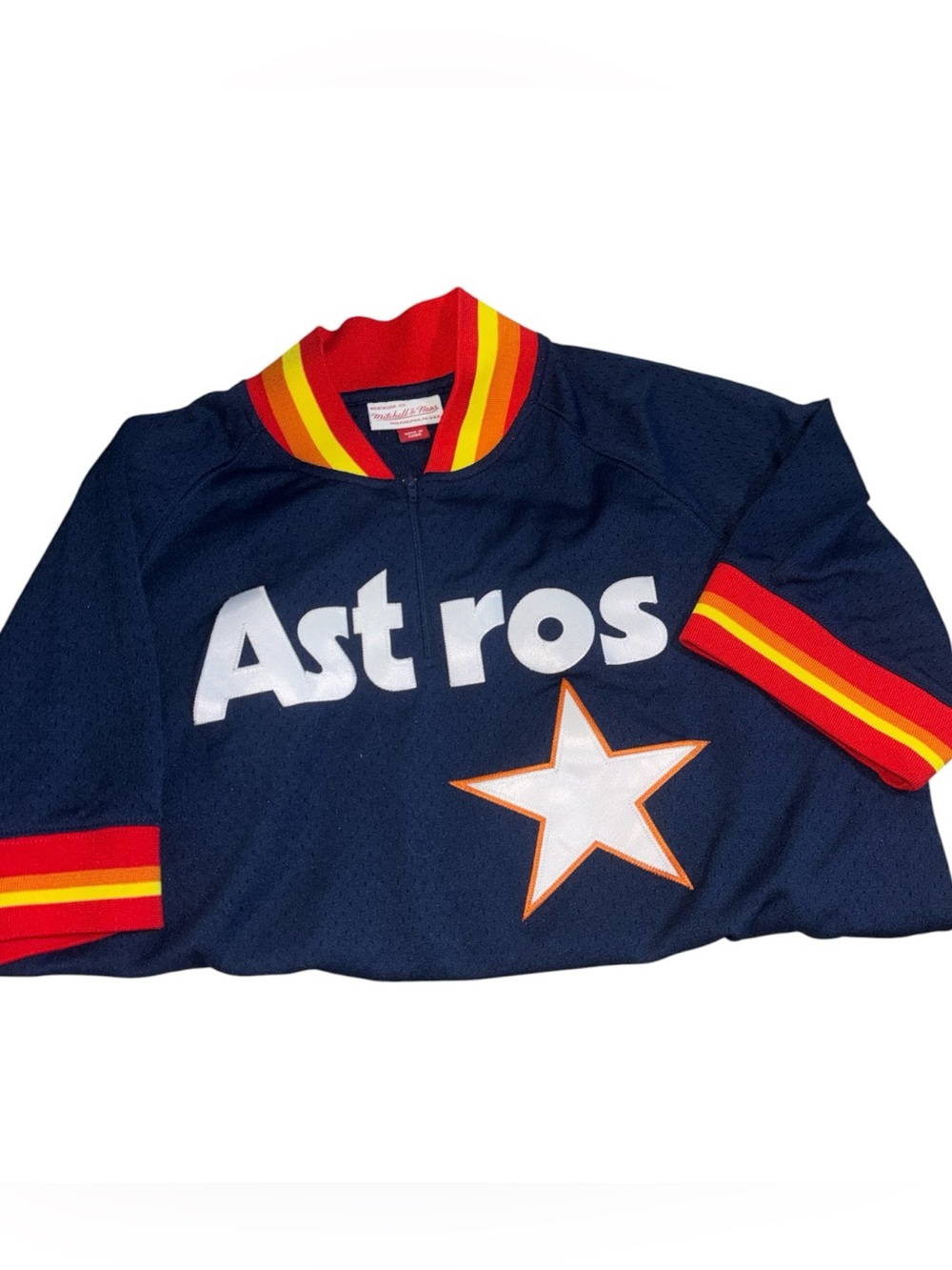 Vintage- 1991 Houston Astros Biggio #7 Mitchell & Ness Batting Practice Jersey